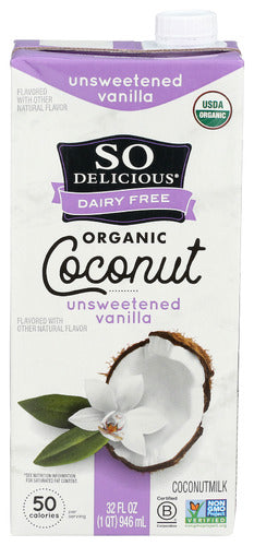 SO DELICIOUS BEV MLK CCNUT UNSWT VNLA - 32 FO