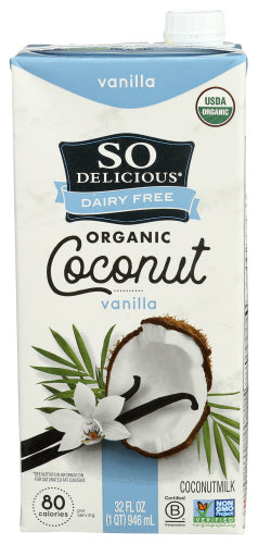 SO DELICIOUS BEV MLK CCNUT VNLLA ORG - 32 FO