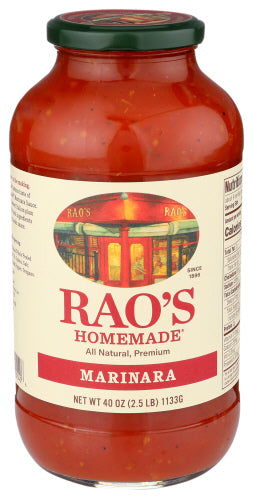 Raos Sauce Marinara Homemade, 40 OZ.