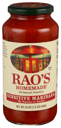 Raos Sauce Marinara Sensitive, 24 OZ.