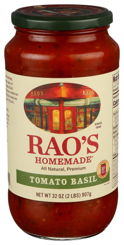 Raos Sauce Tomato Basil, 32 OZ.