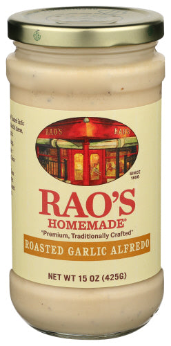 Raos Sauce Alfredo Garlic, 15 OZ.