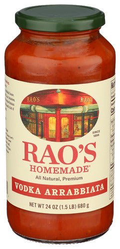 Raos Sauce Vodka Arrabbiata, 24 OZ.