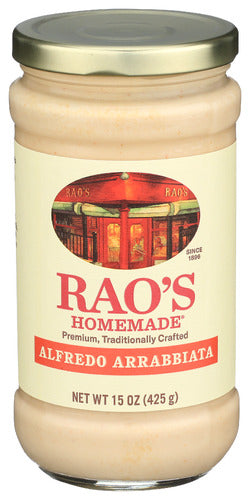 Raos Sauce Alfredo Arrabbiata, 15 OZ.