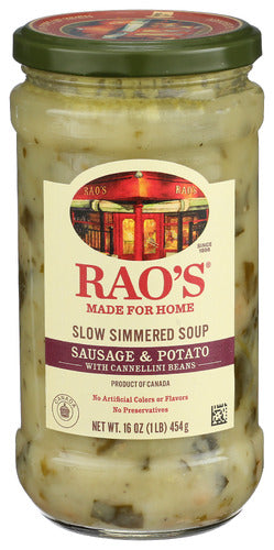 Raos Soup Sausage Potato, 16 OZ.