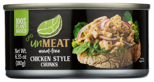 UNMEAT MEAT-FREE CHICKEN CHUNKS - 6.35 OZ