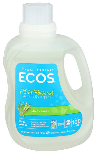 ECOS LNDRY LEMONGRASS 100Z - 100 OZ
