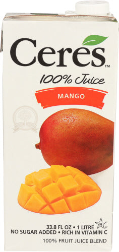 Ceres 
Juice Mango, 33.8 FO.