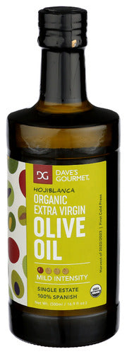 Daves Gourmet 
Oil Olive Ev Hojiblnca, 500 ML.