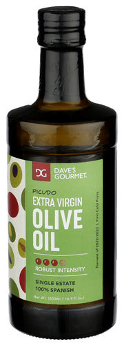 Daves Gourmet 
Oil Olive Ev Picudo, 500 ML.