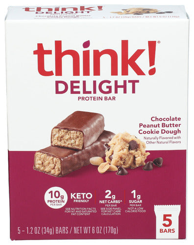THINK! BAR CHO PNT BTR CKE 5PC - 6 OZ