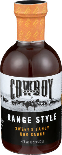 Cowboy Charcoal 
Sauce Bbq Swt & Tangy, 18 OZ.