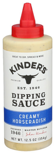 KINDERS SAUCE DPPNG CRMY HRSRDSH - 12.5 OZ