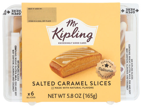 MR KIPLING CAKE CARAMEL SALTED SLCE - 5.8 OZ