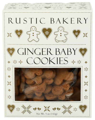 Rustic Bakery Cookie Mini Gngrbrd Bby, 5 OZ.