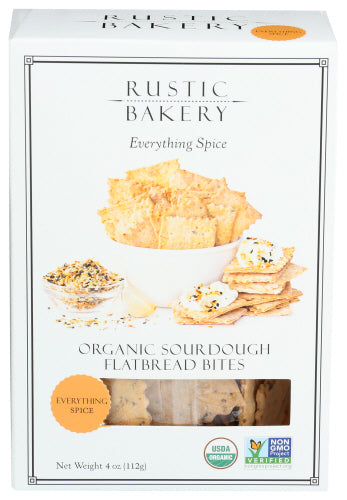 Rustic Bakery Flatbread Bite Everything, 4 OZ.