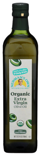 Newmans Own Oil Olive Org, 25 OZ.