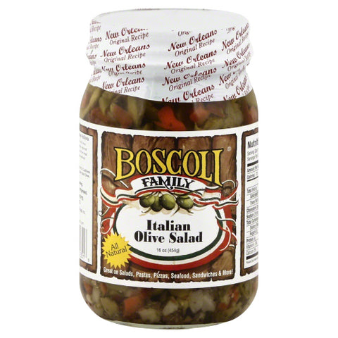 BOSCOLI OLIVE SALAD ITAL OIL - 15.5 OZ