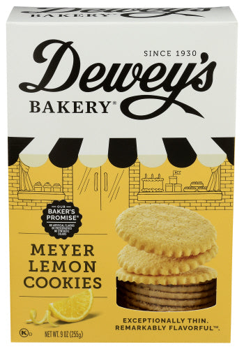 DEWEYS COOKIE MORAVN MEYER LEMON - 9 OZ