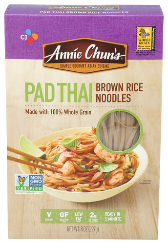 Annie Chuns 
Noodle Brwn Rice Pad Thai, 8 OZ.
