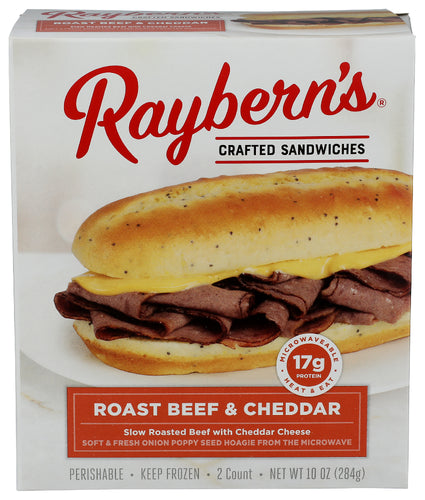 Rayberns Sandwich Rst Beef Chedar, 10 OZ.