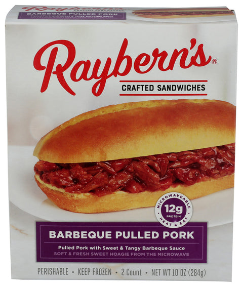 Rayberns Sandwich Bbq Pulled Pork, 10 OZ.