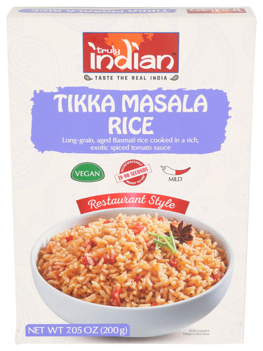 TRULY INDIAN RICE TIKKA MASALA RTE - 7.05 OZ