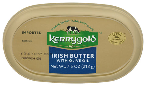 KERRYGOLD BUTTER WITH OLIVE OIL - 7.5 OZ