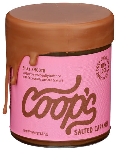 Coops Microcreamery 
Caramel Salted Homemade, 10 OZ.