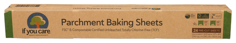 IF YOU CARE PARCHMENT PAPER SHEETS - 24 PC