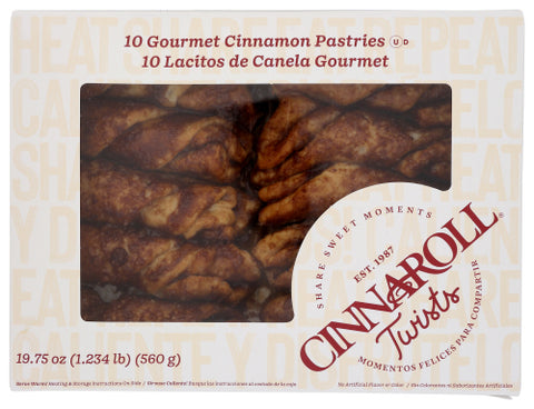 Cinnaroll 
Cinnamon Twists Gourmet, 19.75 OZ.
