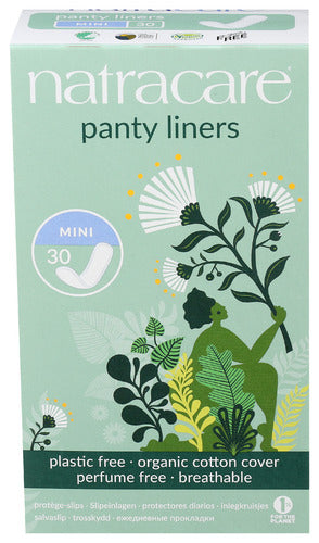 Natracare Panty Liner Mini Breathbl, 30 PC.