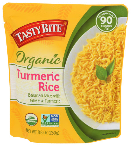 TASTY BITE RICE TURMERIC ORG - 8.8 OZ