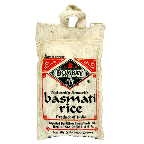 BOMBAY RICE BASMATI WHITE - 2 LB