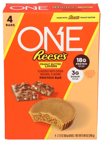 Onebar Br Prt Reeses Pb Lvr 4Ct, 8.48 OZ.