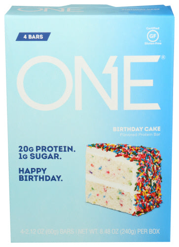 Onebar Bar Bday Cake Tray, 10 OZ.