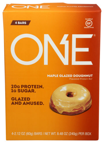 Onebar Bar Mple Glz Dghnut Tray, 10 OZ.