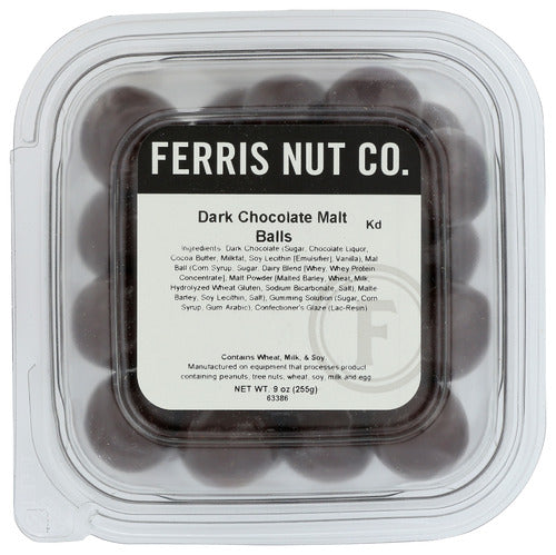 FERRIS EB CHOCOLATE DARK MALT BALLS - 8 OZ