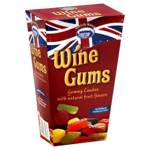 Norfolk Manor Candy Gum Wine, 8 OZ.