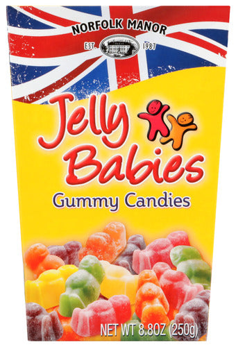 Norfolk Manor Gummy Candy Jelly Babies, 8.8 OZ.