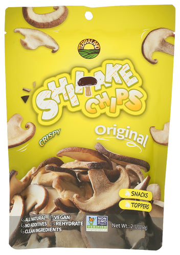 TERRALAND CHIPS SHITAKE ORIG - 2.12 OZ