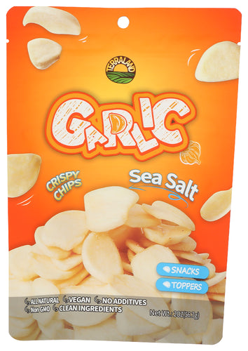 TERRALAND CHIPS GARLIC SEA SALT - 2 OZ