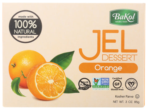 Bakol 
Dessert Jell Orange Alntrl, 3 OZ.