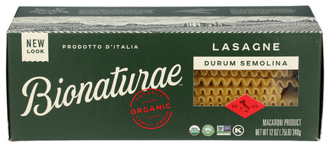 Bionaturae 
Pasta Lasagna Org, 12 OZ.