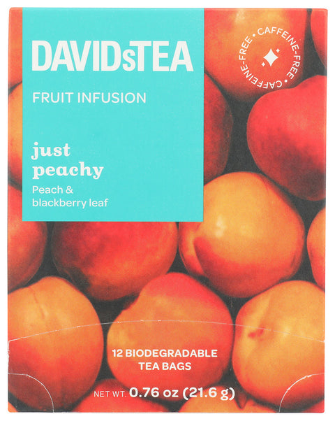 Davidstea 
Tea Just Peachy, 12 BG.