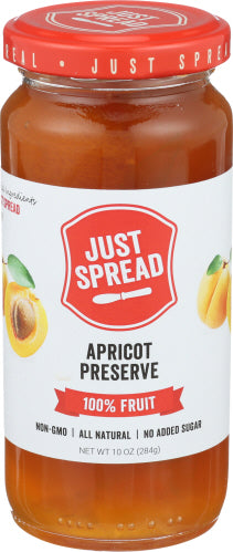 JUST SPREAD PRESERVE 100PCT FRT APRCT - 10 OZ