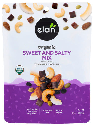 ELAN NUT SWT N SALTY MIX ORGA - 5.3 OZ