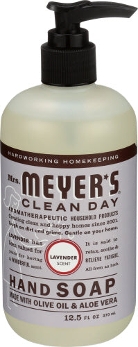 MRS MEYERS CLEAN DAY SOAP HAND LIQ LAVENDER - 12.5 OZ