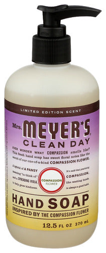 MRS MEYERS CLEAN DAY SOAP HAND COMPSSION FLWR - 12.5 FO