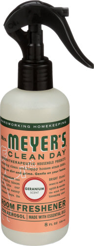 MRS MEYERS CLEAN DAY ROOM FRESHNER GERANIUM - 8 OZ